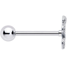 Load image into Gallery viewer, Coiled Serpent Snake Barbell Tongue Ring
