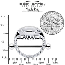 Load image into Gallery viewer, 14G 9/16 Shark Bite Nipple Shield Set

