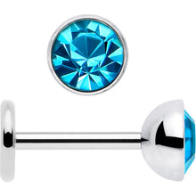 Load image into Gallery viewer, 4mm CZ Gem Round Flat Back Stud Earrings - 1 Pair
