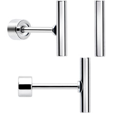 Load image into Gallery viewer, Classic Style Flat Back Stud Earrings - 3 Pairs
