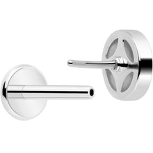 Load image into Gallery viewer, 18G 5/16 CZ Gem Star Threadless Push In Labret Monroe Tragus
