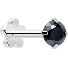 Load image into Gallery viewer, 18G 5/16 CZ Implant Grade Titanium Reversible Threadless Flatback
