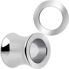 Load image into Gallery viewer, Hand Polished Thick Double Flare Tunnel Plug Set 6mm to 25mm
