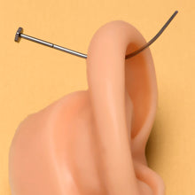 Load image into Gallery viewer, Stainless Steel Curved Insertion Tool, Threadless Insertion Pin Taper
