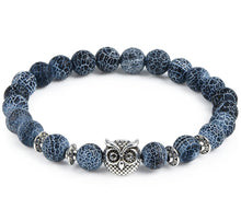 Load image into Gallery viewer, Modern Leopard Tiger Eye Lion Head Elegant Bracelet Owl Buddha Bead Luxury Bracelets Bangles Skull Charm Natural Stone Bracelet Yoga Jewelry For Men And Women
