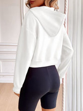 Load image into Gallery viewer, Relaxed Minimalist Zip-Up Dropped Shoulder Hooded Jacket Casual &amp; Comfortable Lightweight Outerwear
