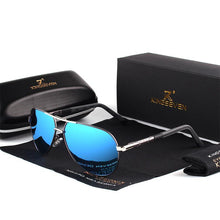 Load image into Gallery viewer, Summer Luxury  Aluminum Magnesium Men's  Retro Aviation Popular Sunglasses Polarized Men Mirror Glasses oculos  Eyewear Accessories For Men
