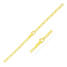 Load image into Gallery viewer, 18K Yellow Gold Paperclip Chain (2.50 mm)
