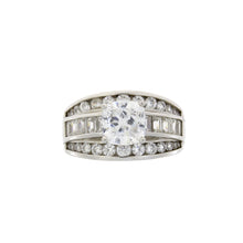 Load image into Gallery viewer, Cubic Zirconium CZ SS Bridal Sterling Silver
