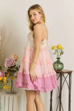 Load image into Gallery viewer, New Swiss Dot Ruffled Tiered Mini Dress For Summer – Feminine, Fluttering, Charming, Playful, Chic &amp; Stylish
