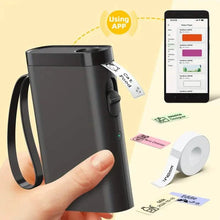 Load image into Gallery viewer, P21 Wireless Thermal Label Maker – Portable USB Printer with Paper Roll, Rechargeable &amp; Ink-Free
