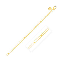 Load image into Gallery viewer, 14k Yellow Gold Wire Paperclip Chain (2.7mm)
