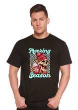 Load image into Gallery viewer, Freezing Season Unisex Bamboo Viscose/Organic Cotton Short Sleeve Graphic T-Shirt
