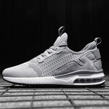 Load image into Gallery viewer, Womens Light Weight Running Sneakers Air Sole Breathable High Quality Sport Women Mesh Running Casual Slip On Flats Comfortable Walking Air Cushion Sneakers
