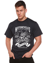 Load image into Gallery viewer, Motorcycles Men's Bamboo Viscose/Organic Cotton Short Sleeve Graphic T-Shirt
