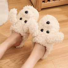 Load image into Gallery viewer, Couples Winter Pack Heel Cotton Shoes Women's  Mens Slipper Winter Shoes New Fashion Casual Fur Plush Slides Winter Slippers For Women House Slippers Fluffy Soft Comfy Fuzzy Slippers Faux Fur Plush Anti-Skid Slippers
