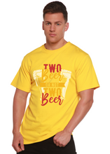 Load image into Gallery viewer, Two Beer Men's Bamboo Viscose/Organic Cotton Short Sleeve Graphic T-Shirt
