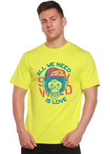 Load image into Gallery viewer, All We Need is Love Men's Bamboo Viscose/Organic Cotton Short Sleeve Graphic T-Shirt
