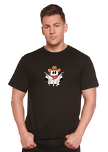 Load image into Gallery viewer, Cowboy Ghost Unisex Bamboo Viscose/Organic Cotton Short Sleeve Graphic T-Shirt
