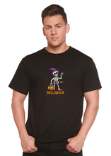 Load image into Gallery viewer, Happy Halloween Unisex Bamboo Viscose/Organic Cotton Short Sleeve Graphic T-Shirt
