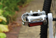 Load image into Gallery viewer, Reflective Setting On Both Sides All-aluminum Large Pedal Bicycle Universal Non-slip Pedal Riding Equipment Bike Pedals Mountain Road Bicycle Flat Pedal-Universal Lightweight Aluminum Alloy Platform Pedal For Travel Cycle-Cross The Road
