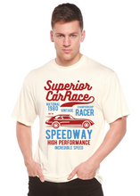 Load image into Gallery viewer, Superior Car Spun Bamboo® Men's Bamboo Viscose/Organic Cotton Short Sleeve Graphic T-Shirt
