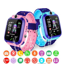 Load image into Gallery viewer, New Children's Smart Watch With SOS Smartwatch For Kids With Sim Card and Photo Camera Waterproof IP67 Protection Excelent Gift for Kids Support  IOS and Android Sistems
