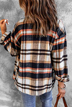 Load image into Gallery viewer, Classic Plaid Button Front Shirt Jacket with Breast Pockets Casual &amp; Minimalist Outerwear
