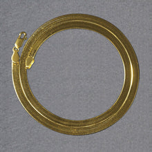 Load image into Gallery viewer, Imperial Herringbone Chain in 10k Yellow Gold (5.00 mm)

