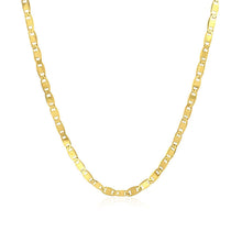 Load image into Gallery viewer, 2.3mm 10k Yellow Gold Mariner Link Chain
