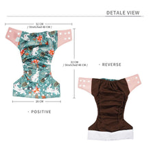 Load image into Gallery viewer, Trend New Print Eco-friendly Cloth Diaper Baby pocket Waterproof Cartoon Owl Baby Diapers Reusable Cloth Nappies For Baby and Kids
