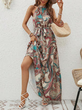 Load image into Gallery viewer, Elegant Floral Sleeveless Dress Lightweight &amp; Feminine Summer Essential Beautiful Print Dress
