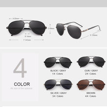Load image into Gallery viewer, NEW 2020 Luxury Popular Designer Aviation Polarized Sunglasses For Man and Woman  Driving  Sunglasses  Oculos lentes de sol mujer  UV400
