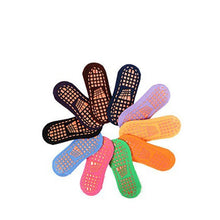 Load image into Gallery viewer, 6 Pairs Cotton Baby 's Non-slip Boat Low Cut Floor Socks With Rubber Grips For Boys &amp; Girls Sock
