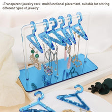 Load image into Gallery viewer, 8PCS Hanger Transparent Acrylic Jewelry Creative Display Rack Earring Jewelry Storage Pendants Storage Ornaments  Dangle Earring Hanging Organizer Mini Earring Necklace Hanger Jewelry Organizer

