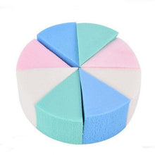Load image into Gallery viewer, 8pcs Makeup Sponge Triangle Shaped Colorful Soft Face Cleaning Cosmetic Puff Cleansing Wash Face Makeup for Cosmetic Cream Face Powder

