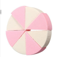 Load image into Gallery viewer, 8pcs Makeup Sponge Triangle Shaped Colorful Soft Face Cleaning Cosmetic Puff Cleansing Wash Face Makeup for Cosmetic Cream Face Powder
