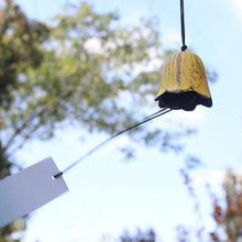 Load image into Gallery viewer, 8Pieces Traditional Japanese Furin Temple Wind Chime Nambu Cast Iron Iwachu Bells  Iron Bell Wind Chimes Patio Garden Yard Home Room Decoration Celebrations
