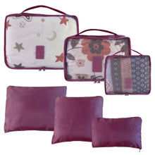 Load image into Gallery viewer, 9-Piece: Clothes Storage Bags Water-Resistant Travel Luggage Organizer
