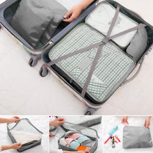 Load image into Gallery viewer, 9-Piece: Clothes Storage Bags Water-Resistant Travel Luggage Organizer
