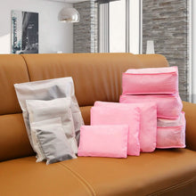 Load image into Gallery viewer, 9-Piece: Clothes Storage Bags Water-Resistant Travel Luggage Organizer
