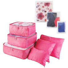 Load image into Gallery viewer, 9-Piece: Clothes Storage Bags Water-Resistant Travel Luggage Organizer
