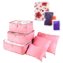Load image into Gallery viewer, 9-Piece: Clothes Storage Bags Water-Resistant Travel Luggage Organizer
