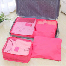 Load image into Gallery viewer, 9-Piece: Clothes Storage Bags Water-Resistant Travel Luggage Organizer
