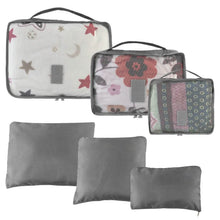 Load image into Gallery viewer, 9-Piece: Clothes Storage Bags Water-Resistant Travel Luggage Organizer
