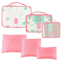 Load image into Gallery viewer, 9-Piece: Clothes Storage Bags Water-Resistant Travel Luggage Organizer
