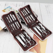 Load image into Gallery viewer, 9-Pieces Set: Carbon Steel Nail Clippers Set

