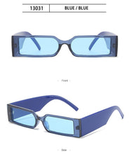 Load image into Gallery viewer, 90’s Fashion Narrow Rectangular Vintage Style Sunglasses For Women &amp; Men New Retro Style Sun Glasses For Women New Eyeglasses In Different Shades Eyewear
