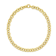 Load image into Gallery viewer, 14k Yellow Gold Round Link Chain Necklace

