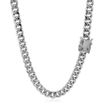 Load image into Gallery viewer, 5.5mm 14k White Gold Miami Cuban Semi Solid Chain
